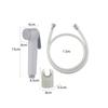 Bathroom Hand Held Bidet Shower Water Pressure Control with Hose