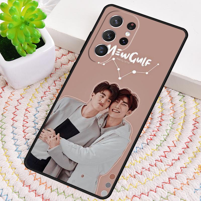 mewgulf Silicone Phone Case For Samsung Galaxy note 10 pro S26 S25 S24 S23 S22 S21 Plus S25Ultra Capa Cover
