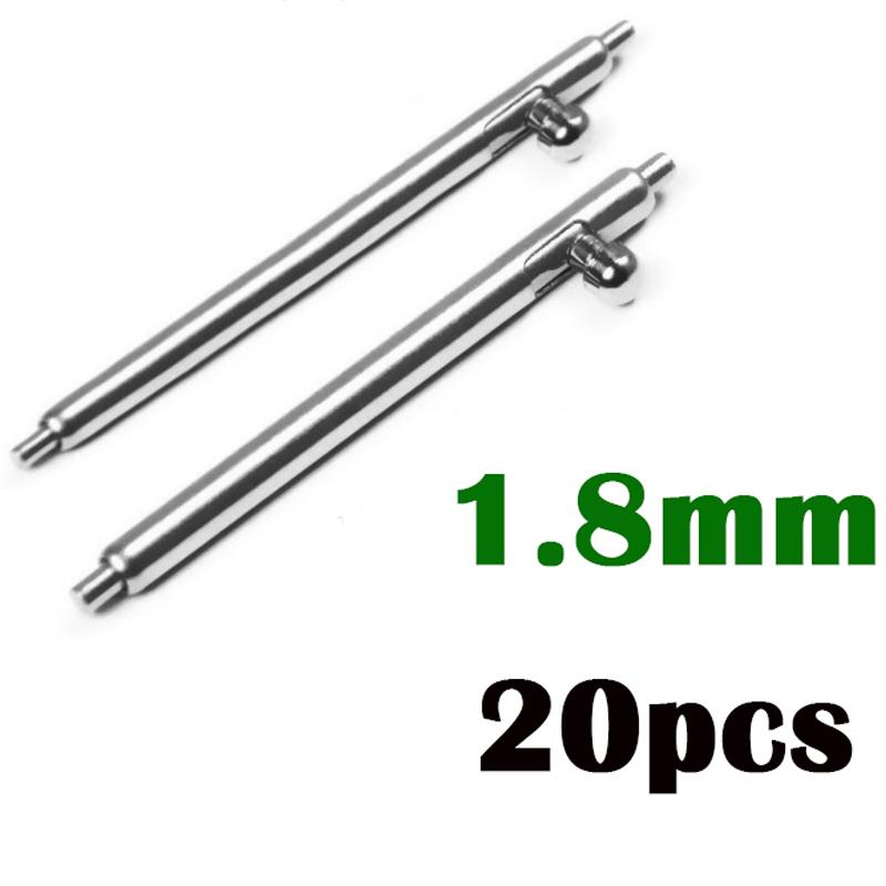 20 Pezzi Perni di Collegamento Rapido per Cinturino in Acciaio Inossidabile Barra a Molla Diametro 1,5 mm 1,8 mm 14 15 16 17 18 19 20 21 22 23 24 mm