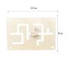 Fai da te Montessori Busy Board Animale Mulinello Mobile Accessori in Legno Giocattoli per l'Apprendimento Precoce Tavola di Abbinamento Puzzle Giocattolo Educativo
