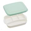 Skater Pre-made Bento To Eat At Home Lunch Box Large Capacity L 840ml Lunch Plate Green LHM2-A