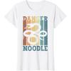 Snake Danger Noodle Retro T-Shirt