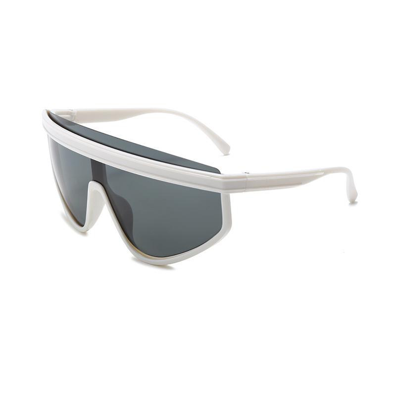 

2025 Cool and trendy baby sunglasses with a concave design, UV resistant for both boys and girls, trendy and trendy белый