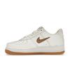Nike Air Force 1 Jewel Farbe des Monats - Weiß Bronze Herren Sneaker Gummi-Hellbraun FN5924-103