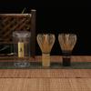 Handmade Bamboo Matcha Whisk Traditional Chasen Tool Japanese Style Green Tea Powder Stirring Brush Accessories