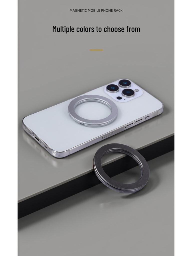 MagSafe Magnetic Folding Metal Desktop Stand: Multi-functional and Convenient