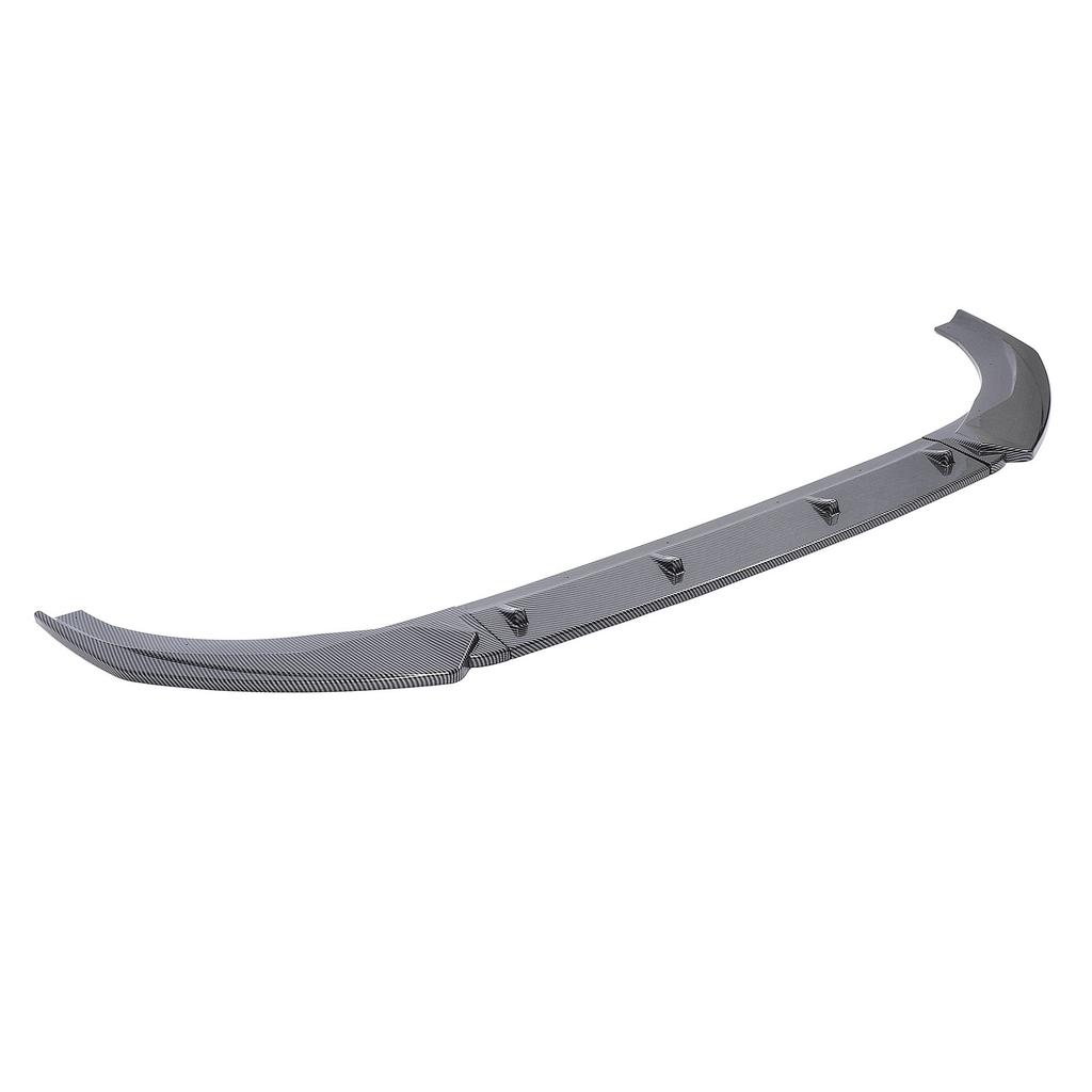 Front Bumper Lip Spoiler Racing   3 Section Type Car Front Bumper Lip Body Kit for S‑Line 8V Pre‑facelift 2013 to 2016