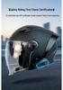 Cooles Bluetooth-Halbhelm-Fahrradhelm: Leicht, Doppelvisier, Lange Akkulaufzeit, 3C-zertifiziert, Komfortpassform, Überragende Klangqualität