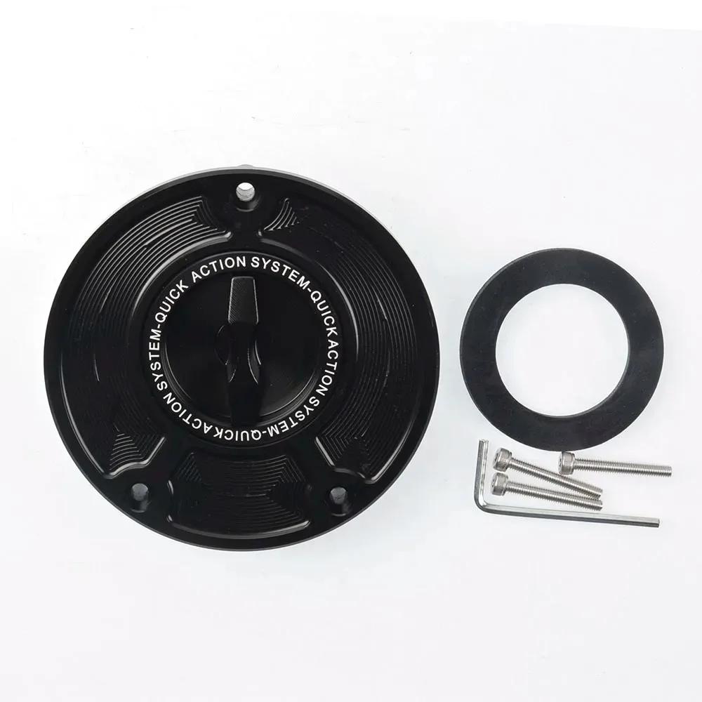 For CBR CBR1000RR ABS 2004-2013 CBR1000RR Fireblade CNC Fuel Gas Tank Cap Cover Aluminum Keyless Motorcycle Accessories