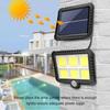Lumière solaire extérieure 56 LED avec détecteur de mouvement IP65, panneau solaire séparé et câble 5 m