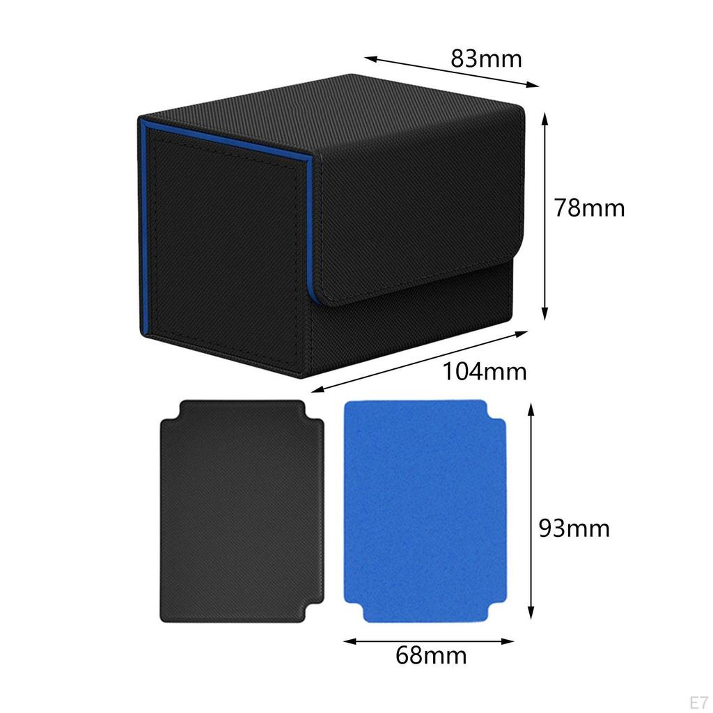 Trading Card Deck Box Premium Collectible Durable Standard Playing