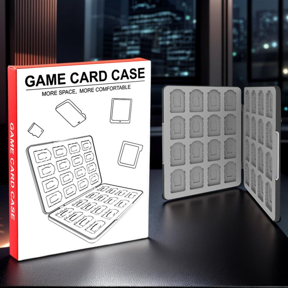 Game Card Case with 32 Game Card Slots Portable Game Protective Organizer Game Storage Box for Nintendo Switch2 2025/OLED/Lite