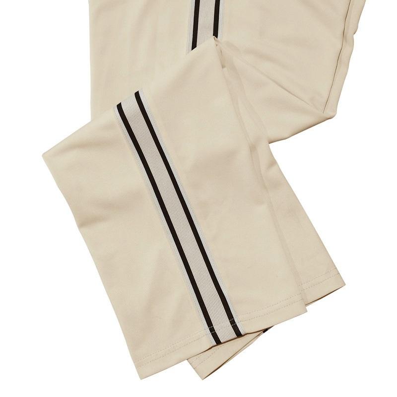 Pantaloni da Ginnastica a Strisce da Uomo Estivi Casual Gamba Dritta Pantaloni Atletici Vita Elastica Jogger