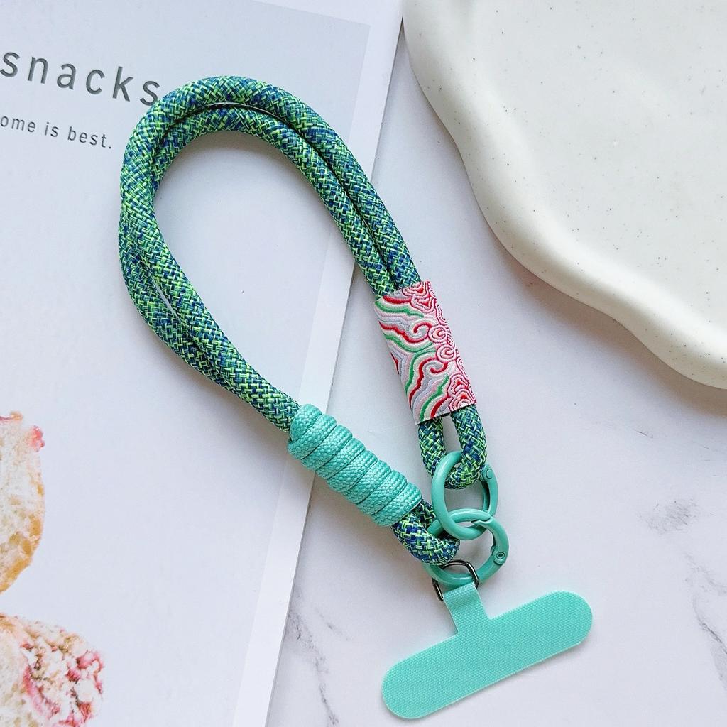Universal Lanyard Mobile Phone Lanyard Wrist Strap Short Rope Hand Strap Hand Rope Decorative Handwoven for all Phone Case