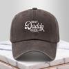 Text Pattern Baseball Cap, Adjustable Size, Trendy Hip-hop Hat, Same Style for Men and Women, Six-piece Hat