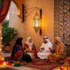 Portacandele in Ferro Battuto Marocchini Lanterna con Design Traforato da Appendere Decorazioni Regalo per Eid Ramadans