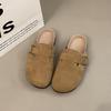 Birkenstock Women's 2025 Casual Non-Slip Slip-On Flat Half-Slippers