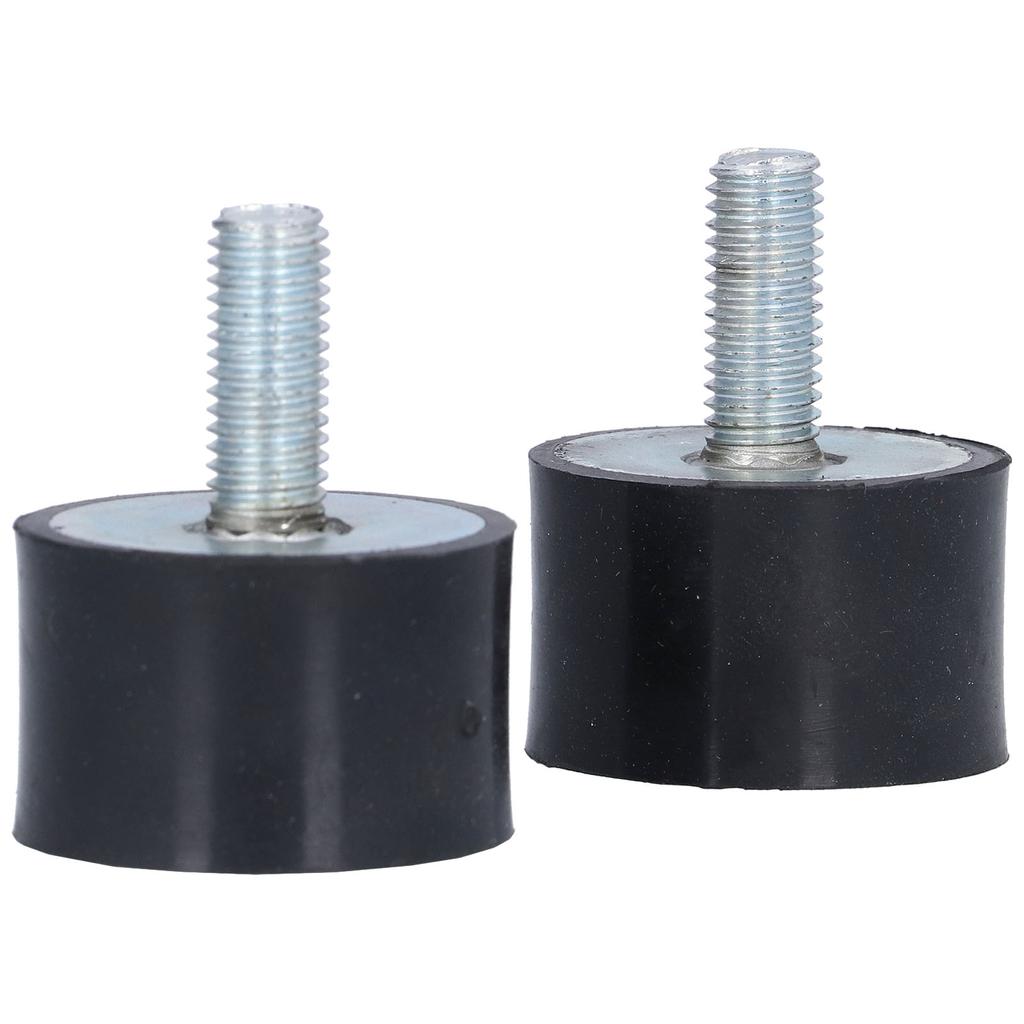 2Pcs AntiVibration Mount Rubber Isolator for Air Compressor Diesel Engine VD M10 25mm
