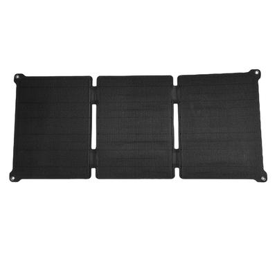 Solar-Ladegerät faltbar 30W Schnellladung ETFE monokristallines Silizium Solarpanel-Ladegerät für den Außenbereich