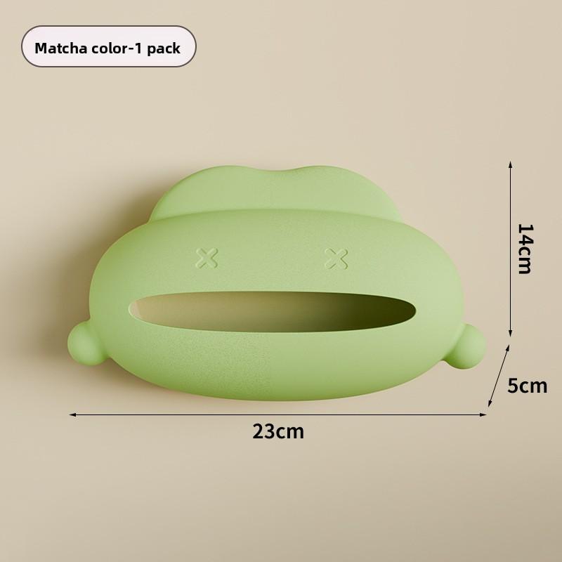 Wall-mounted Household Kitchen Bathroom Toilet Waterproof and Antifouling Garbage Bag Storage Box