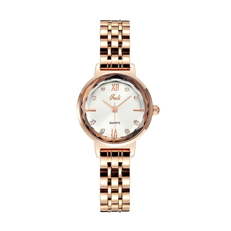 Small Plate Fashion Temperament Steel Belt Watch Women'S Trend Gypsy Waterproof Quartz Watch