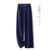 Women's Summer 2025 Ice Silk Tencel Jeans: New Loose, Slimming, Wide-Leg and Straight-Leg Styles