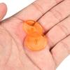 PATIKIL Golf Ball Marker 50pcs 24mm Round Transparent Flat Position
