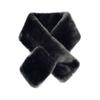 Imitation Mink Fur Scarf Men's and Women's Winter Thickened Warm Scarf Soft Plush Solid Color Simple Scarf