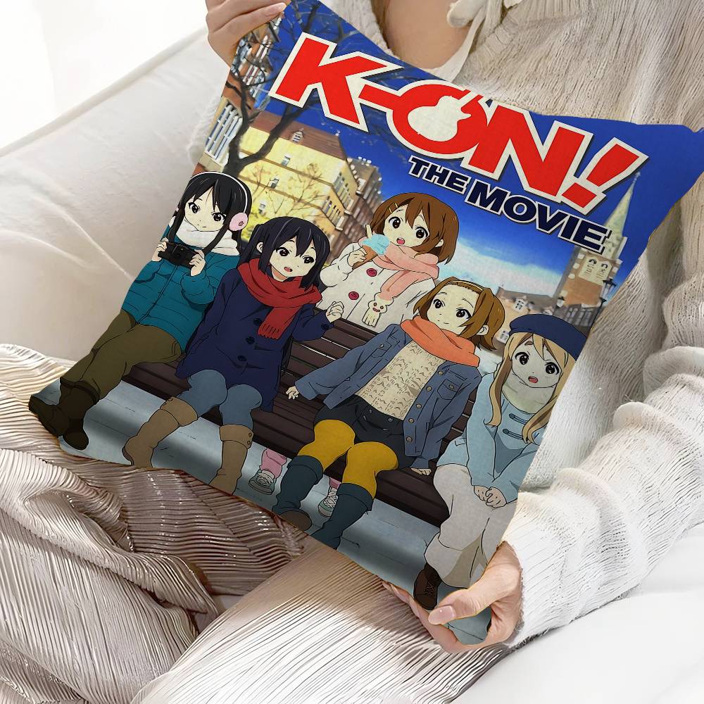 Аниме K-On 45*45см Наволочка Декоративная Наволочка Домашняя Наволочка Для Подушки Дивана 30cmx30cm