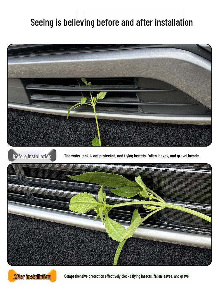 22-23 BYD Yuan PLUS Grill Siatka przeciw owadom: Osłona przed kurzem i komarami, bez klamer