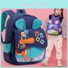Trendy Cute Giraffe Backpack For Toddlers Durable Nylon And Comfortable Fit Preschool Bag