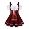 Münchner Bierkrug-Dirndl Halloween Kostüm - Bardame Kleid für Bühnenauftritt