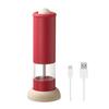 Yousheng Electric Pepper Grinder Rechargeable Salt And Spice Mill with Adjustable Coarseness One-Hand Operation Kitchen Seasoning Tool