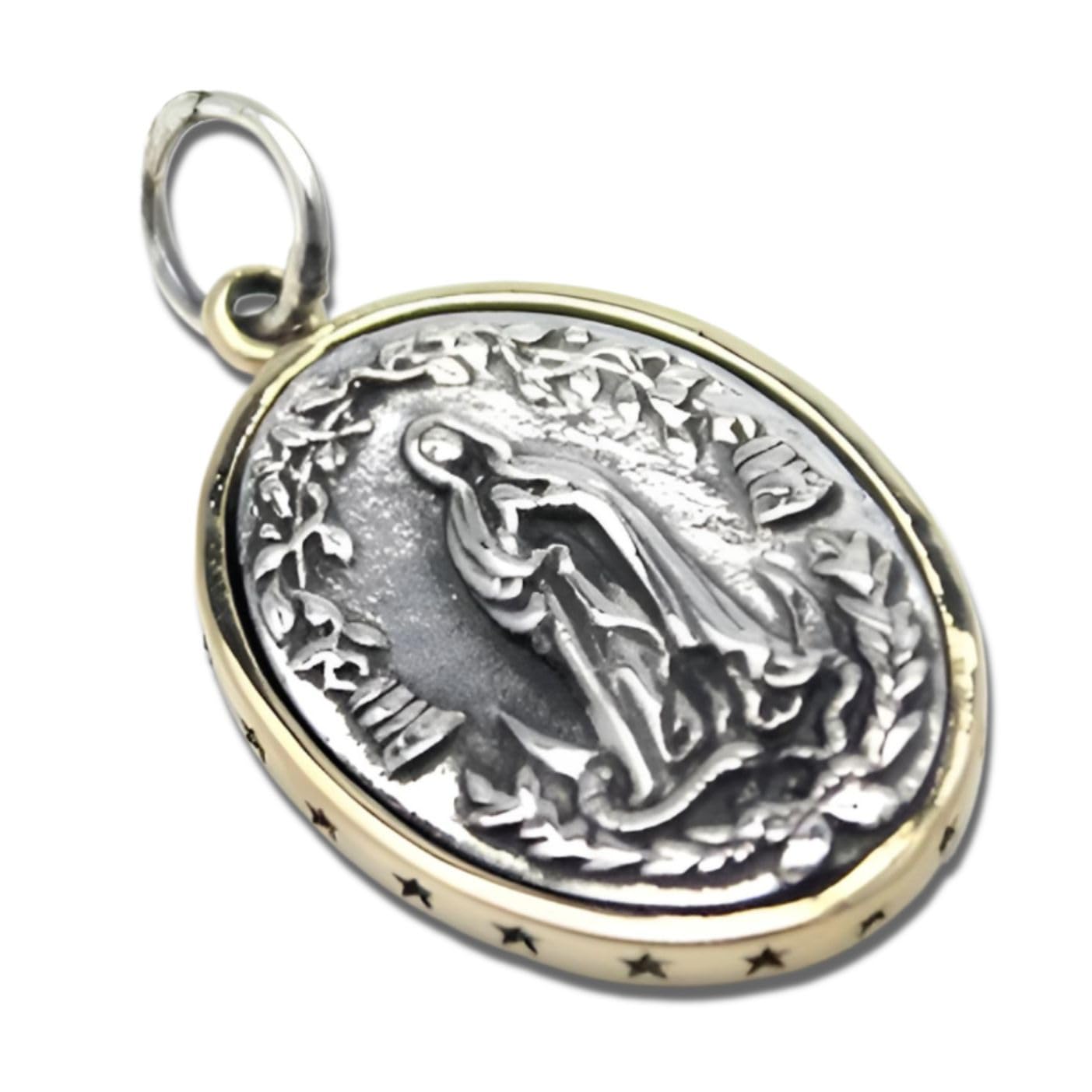 [goodvibrations] Good Vibrations Virgin Mary Sterling Silver 925 Pendant Charm