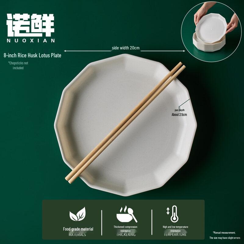 

Rice Husk Disposable Eating Bowl