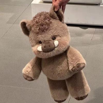 45cm Animale Morbido di Peluche Mucca Scozzese Carina Peluche Giocattolo di Peluche per Arredo Asilo Regalo per Bambini