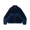 Li Ning 21FW Wu Chuang Wu Yi Color Block Warm Wide Logo Jacket Men Jacket Deep-Navy AJDR429-2
