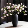Artificial Silk Magnolia Flowers Home Outdoor Garden Vases Windowsill Wedding Bride Festival Outdoor Arch Decoration Diy Gifts