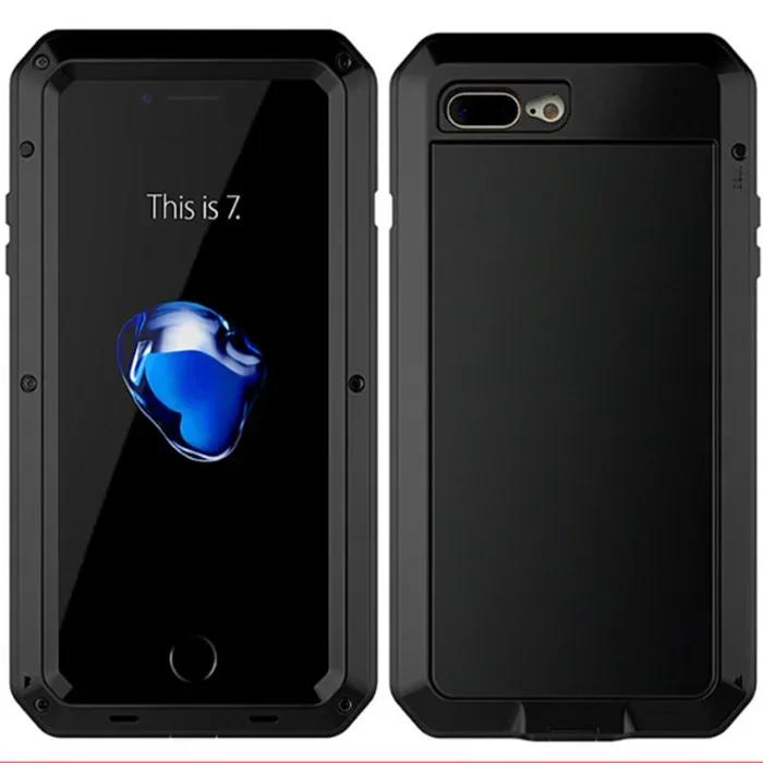 

Heavy Doom Armor Алюминиевый металлический чехол для телефона Противоударный чехол Защитная пленка для экрана для IPhone 15 14 13 12 11 Pro Max XS XR 8 7 Plus For iPhone 14