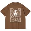 T-shirt Heavy Metal 100% Cotone 230 Gsm Stampa Band Rock Musica Popolare Unisex T-shirt Pesante in Cotone