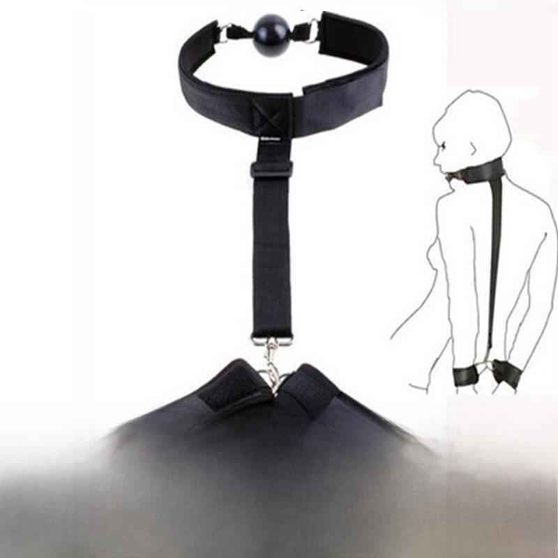 Sexy Back Restraint Handcuffs - SM Alternative Toys for Couples