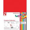 Astrodesigns Cardstock Pack 8.5"X11" 72 Pkg 18 Bold and Vivid Colors