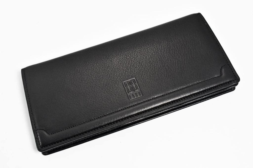 Daks PRESTIGE Men's Long Wallet, Black