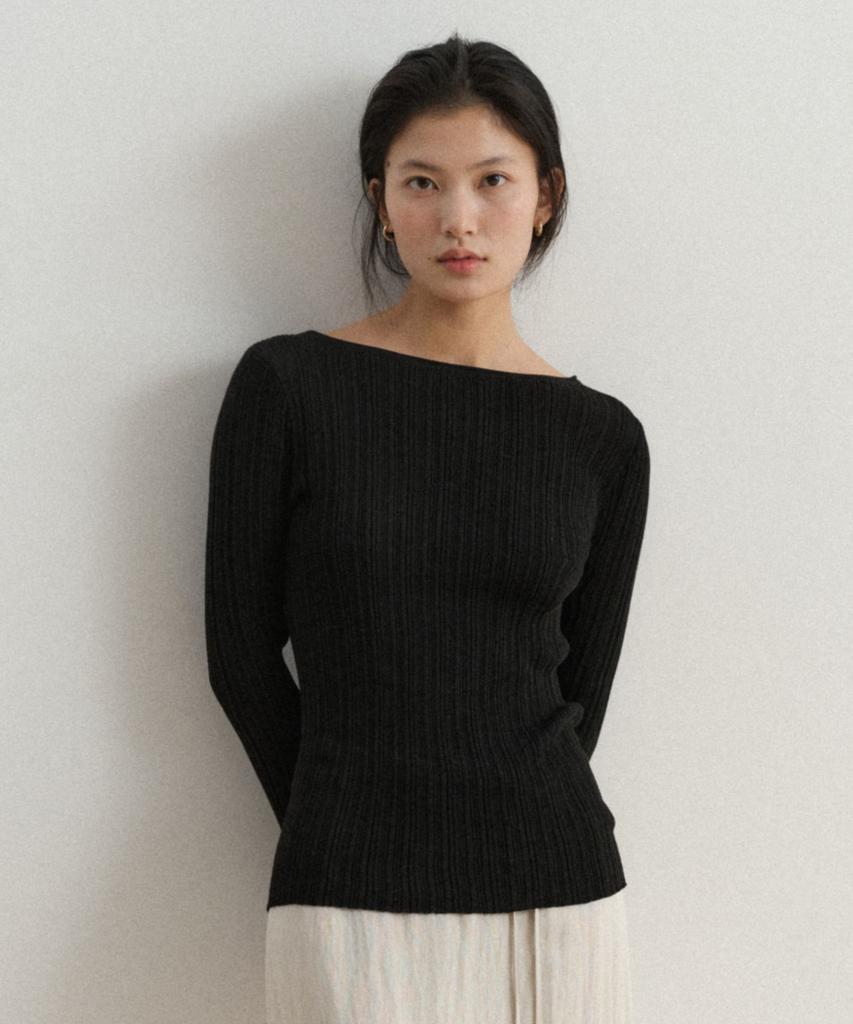 TOWAV Esen Slim Knit_Black