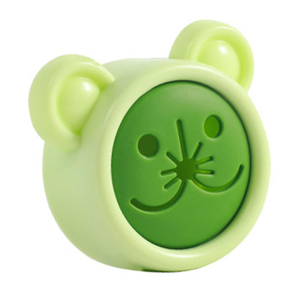 Push In Suction Hand Towel Holder Cartoon Shaped Round Self Adhesive Wall Dish Towel Hook for