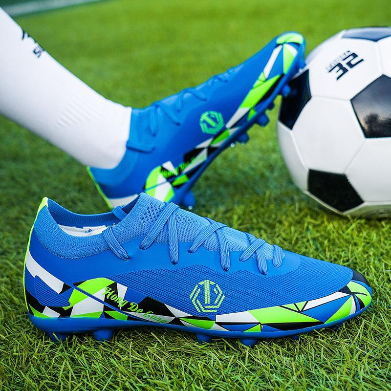 Xiyin summer new football shoes male and female students adult game spike training artificial football shoes