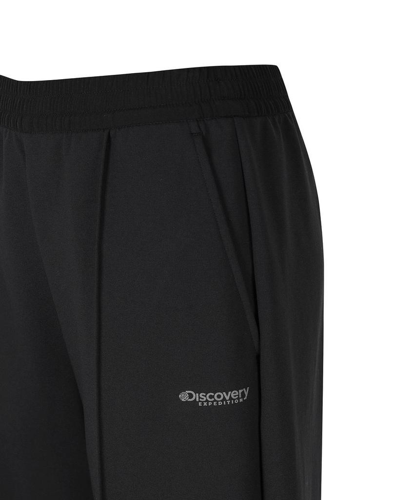DISCOVERY EXPEDITION Women'S Freshvent Knit Training Semi-Wide Pants (Black)