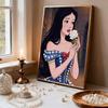 Disney Snow White Pearl Canvas Wall Decor Set 5D Pearl Jigsaw Puzzle Embroidered Home Decoration Handmade Gift