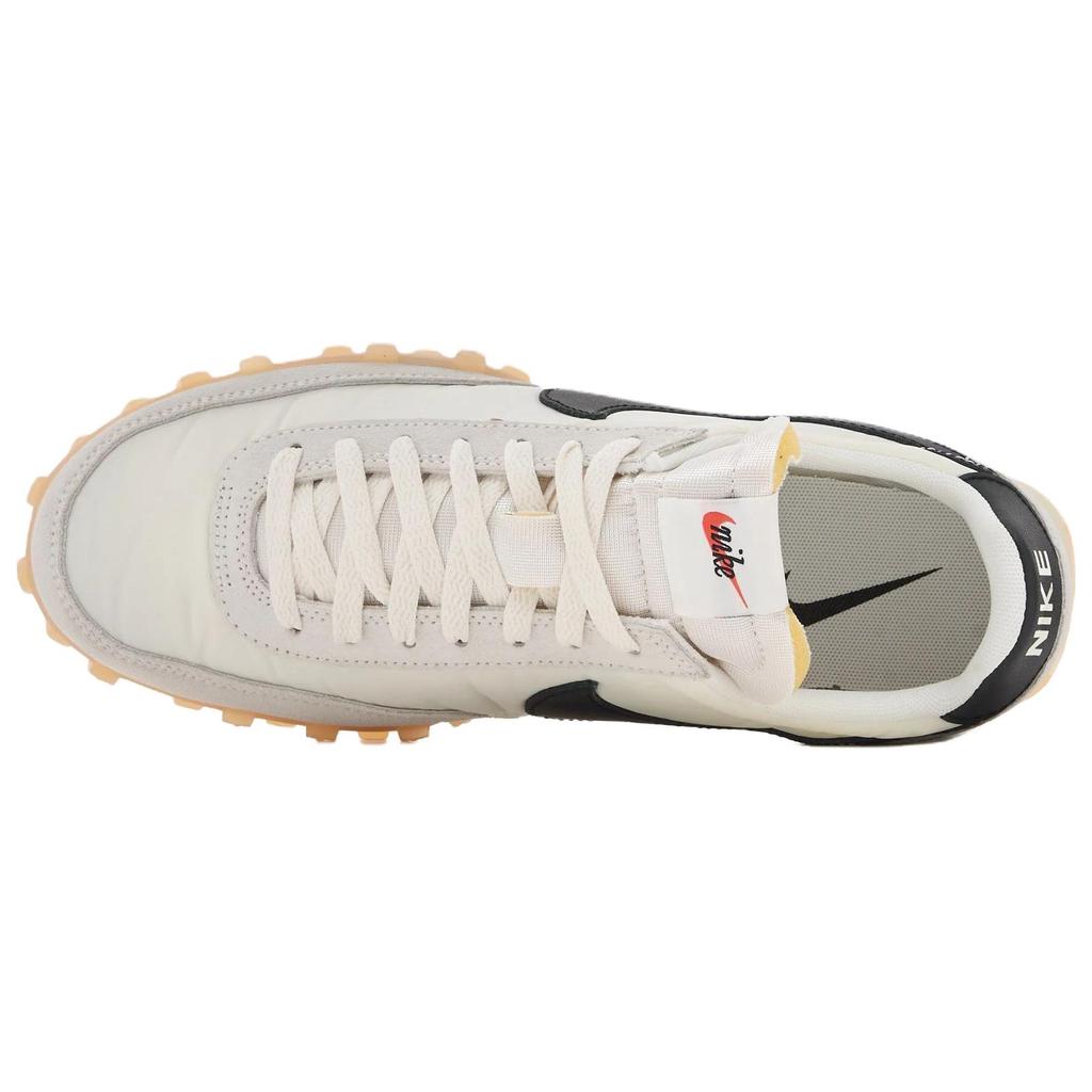 Nike Waffle Racer Niedrige Freizeitschuhe Herren Weiß Schwarz IM8658-101