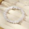 Noter Understated Elegant Women Strand Bracelet Imitation Pearls In 4 Shapes Leisure Versatile Economy Beaded Braslet Jewelry